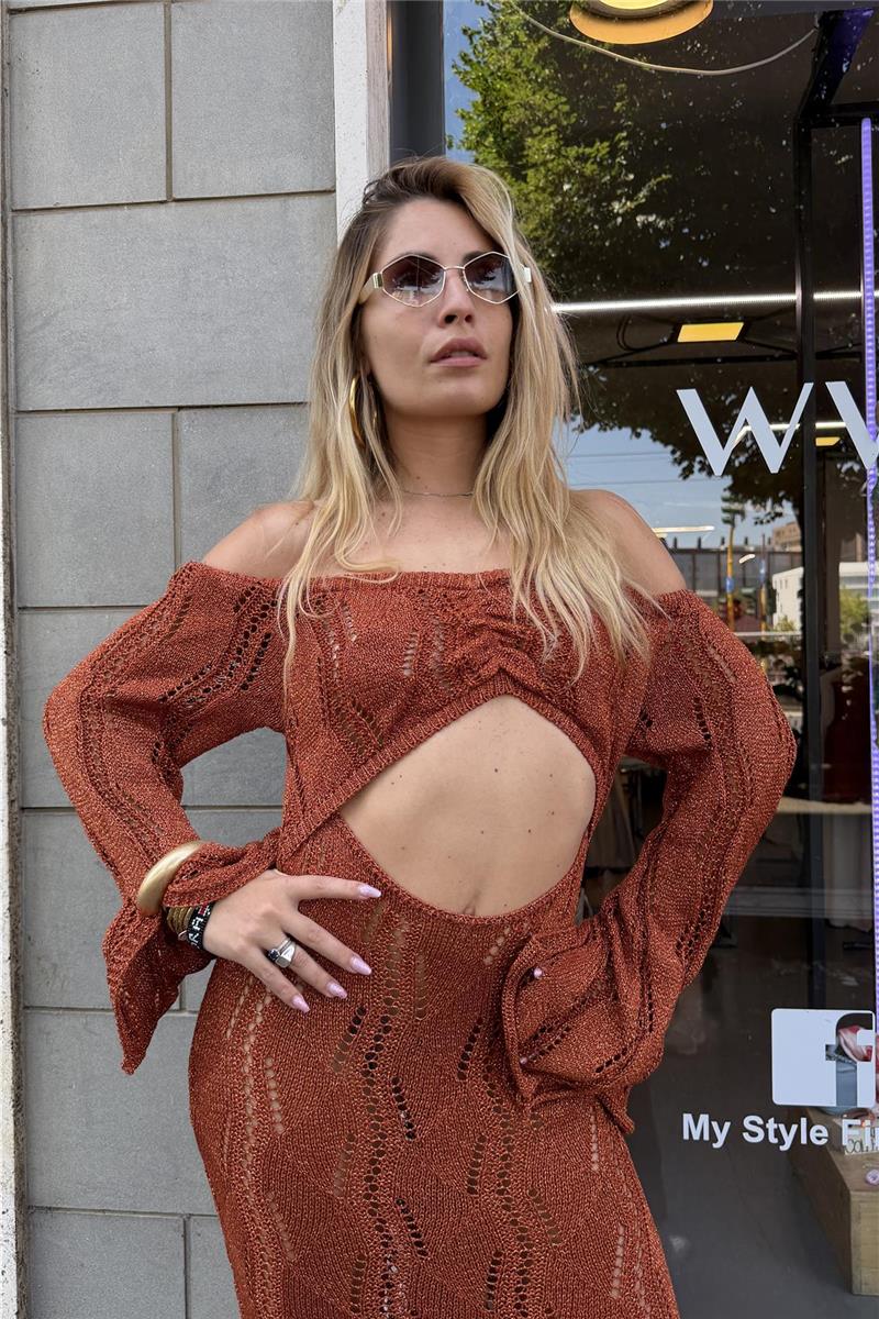 abito in lurex ibiza